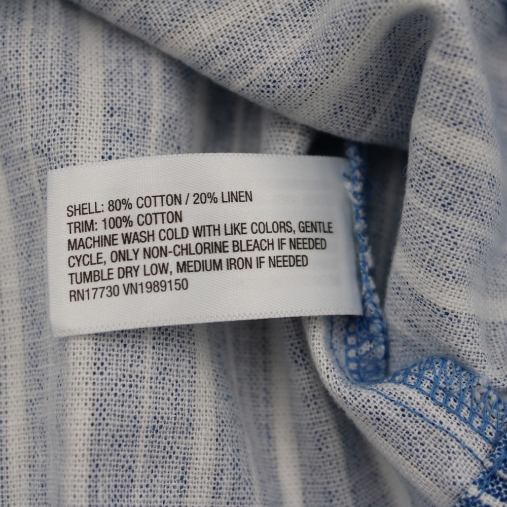A New Day Blue & White Striped Tank Dress — Size XS, NWT - Picture 6 of 9